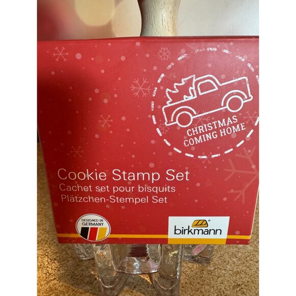 NEW Birkmann Christmas Cookie Stamp Set – Designed in Germany 🎄🍪 - Picture 7 of 8